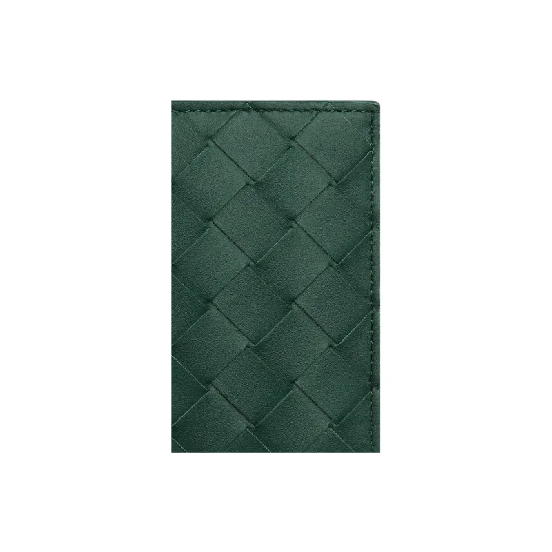 Bottega Veneta Cow Leather Wallet, Card Holder Men's Rain Tree Green/Sage Green-4