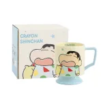[Blue]Crayon Shin-Chan Shiro Collection High-Foot Cup