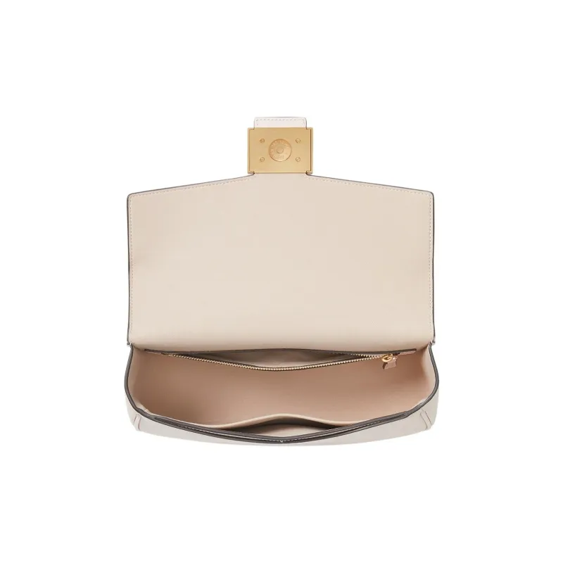 Kate Spade Katy Textured Leather Crossbody Bag Shoulder Bag Medium Size Women's Mochi Pink-3