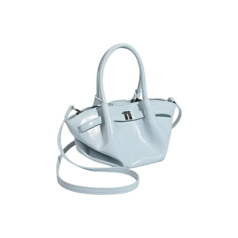 NOMK PU Shoulder Bag, Handbag Regular Women's Blue/Pink/White/Black-1