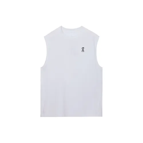 On Tank Tank Tops Men White
