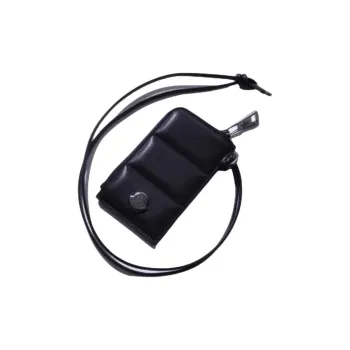 Moncler Cow Leather Wallet Unisex Black