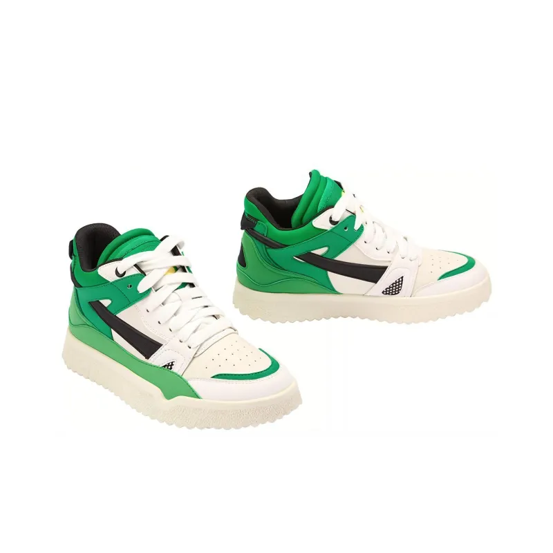 TOOMANYSHOES Skateboarding Youth Stylish Skateboarding Shoes Women's Green-2