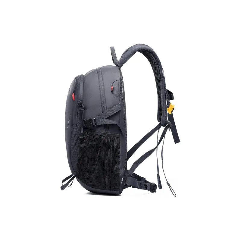 OIWAS Fabric Mountaineering Bag Backpack Regular Unisex Black/Dark Blue/Dark Gray-15