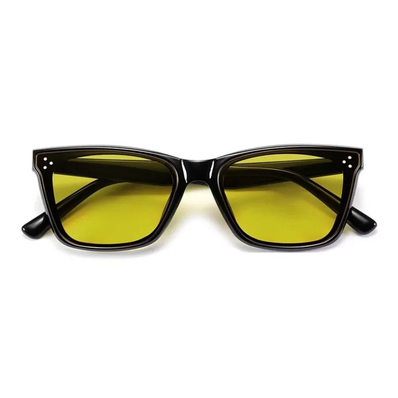 LASHION TR/Memory Plastic Square Sun Eyes Women's-3