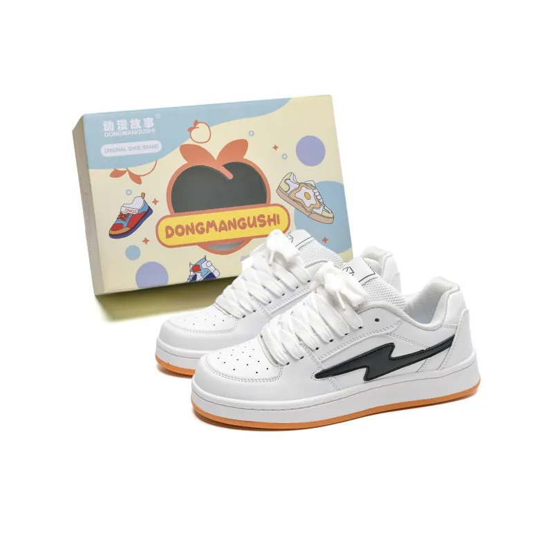 Anime Story Slip Resistant, Abrasion Resistant, Lightweight, Breathable Low Top Skateboard Shoes Unisex-86
