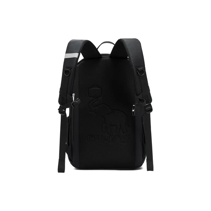 OIWAS Fabric Travel Backpack Laptop Bag Students Backpack Regular Unisex Black/Blue-5