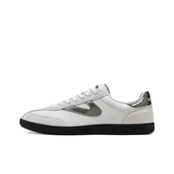 TRETORN COPP T Slip Resistant Low Top Skateboard Shoes Unisex White Black Gold