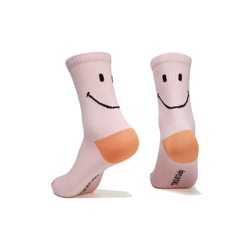 SMILEY Knee High Socks Unisex Combo Set-0