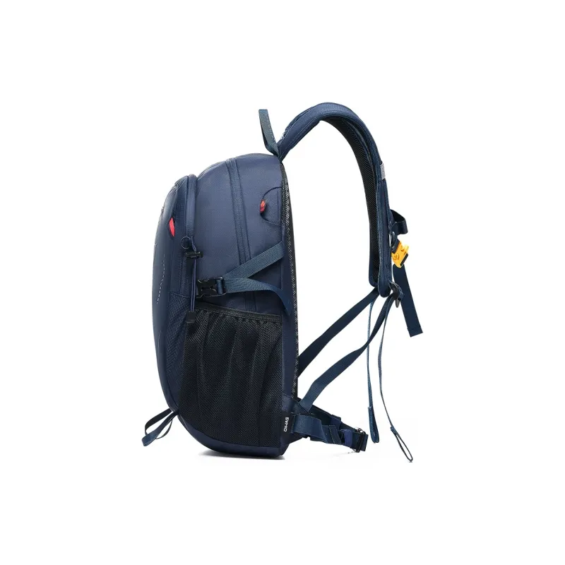OIWAS Fabric Mountaineering Bag Backpack Regular Unisex Black/Dark Blue/Dark Gray-9