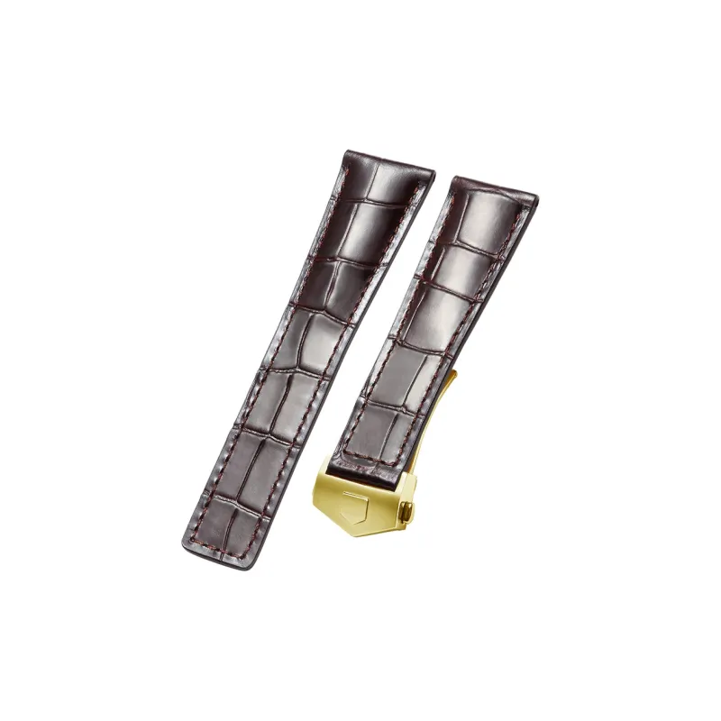 MILANQIAN M&Q Watch Band TAG Heuer Compatibility 204mm Cowhide Leather Material-43