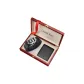 Silver+Embossed Strap+Short Wallet