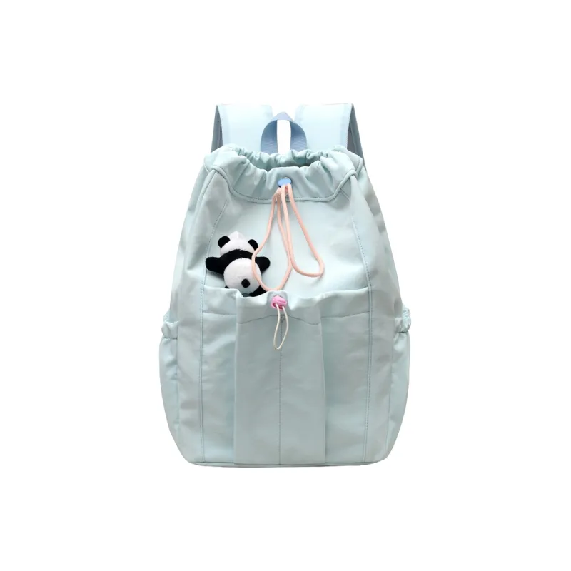 Yalu Nylon Backpack Regular Unisex Multicolor-20