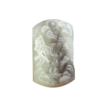 Treasure Pendants Green Jadeite Unisex