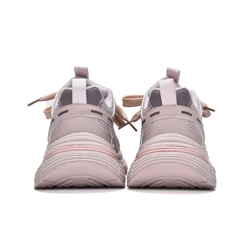MISTERY Support Wear-Resistant Slip-Resistant Low-Top Chunky Sneakers Women's-16
