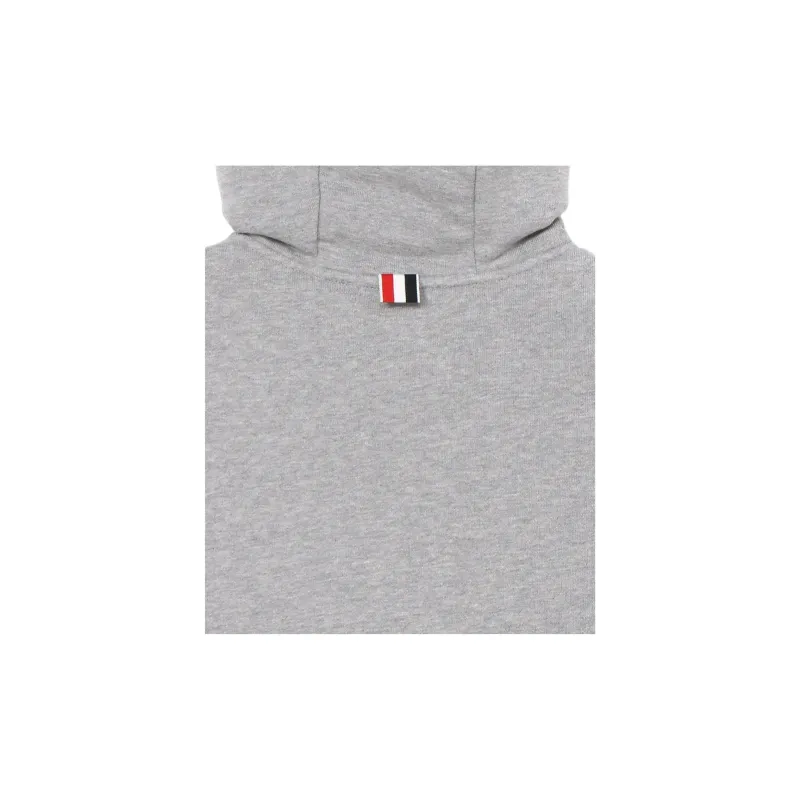 THOM BROWNE 4 Bar Stripe Zip up Hoodie-4