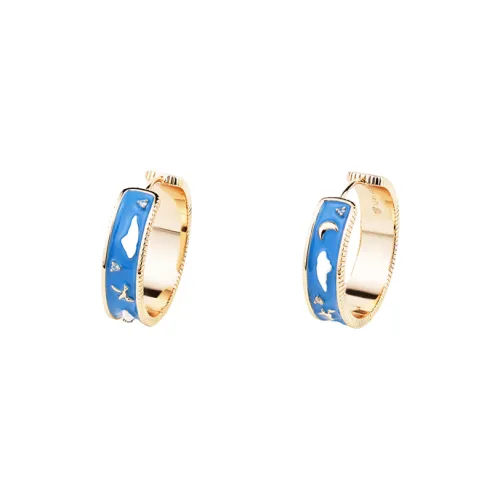 Lazysuri Gold Plated Copper Earrings Women's