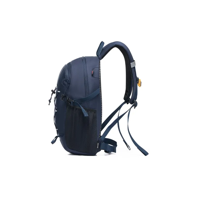 OIWAS Fabric Backpack Unisex Black/Dark Blue/Dark Gray-8
