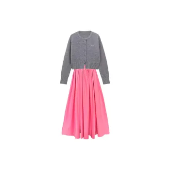Wbwq Skirt Set Women's Heather Gray