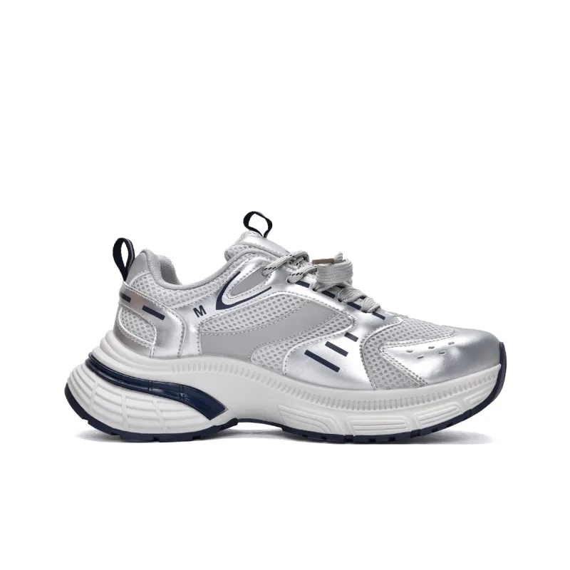 MISTERY Support Wear-Resistant Slip-Resistant Low-Top Chunky Sneakers Women's-1
