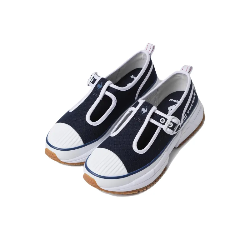 Le Coq Sportif Anti Slip Wear Resistant Low Top Casual Running Shoes Women's Marine Blue-1