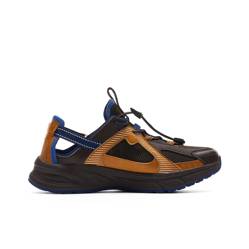 PEAK Cushioning Rebound Wear Resistant Breathable Slip Resistant Low Top Casual Shoes Men's Fawn Brown-1