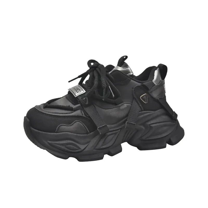 ABCYLM Cushioning, Slip Resistant, Impact Resistant Low Top Chunky Sneakers Women's-5
