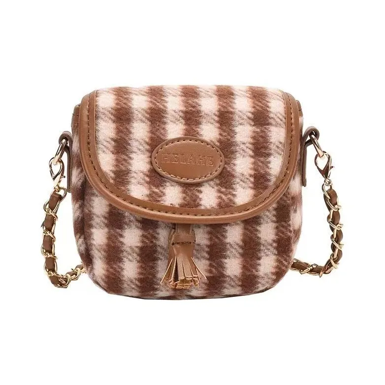 BGAY PU Shoulder Bag, Crossbody Bag Regular Women's Red/Brown-5