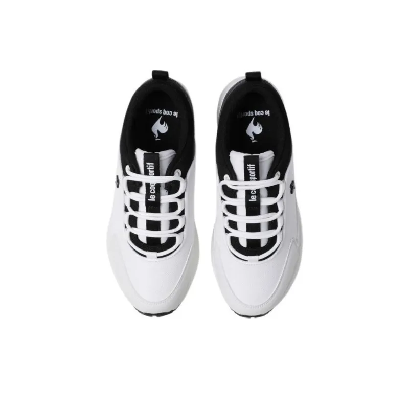 Le Coq Sportif Breathable Height Increase Low Top Casual Running Shoes Women's White-2