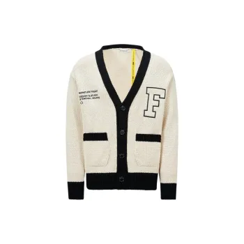 MONCLER GENIUS MONCLER GENIUS X Fujiwara Hiroshi FRGMT Knitwear Men White