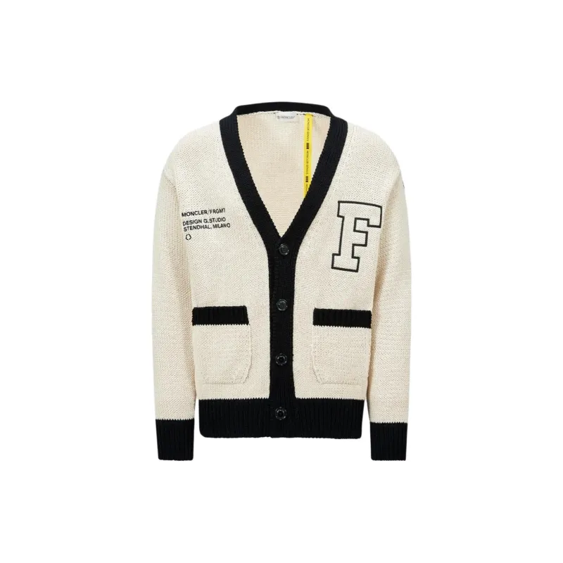 MONCLER GENIUS MONCLER GENIUS X Fujiwara Hiroshi FRGMT Knitwear Men White-0
