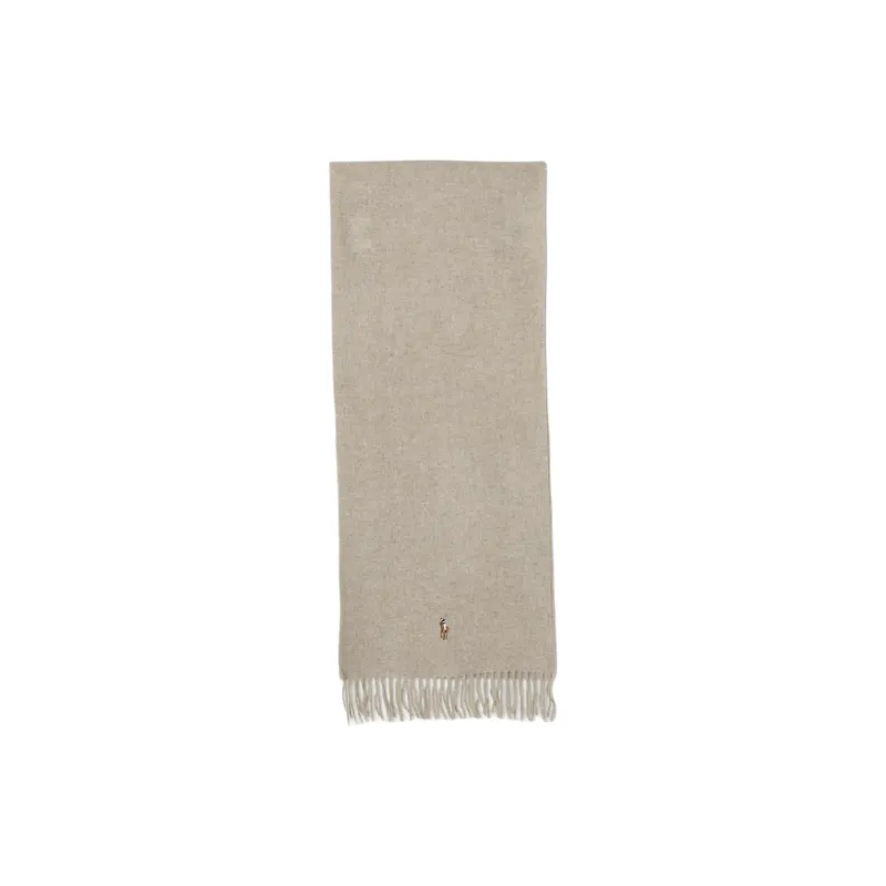 Polo Ralph Lauren Knit Scarves Men's Light Gray-1