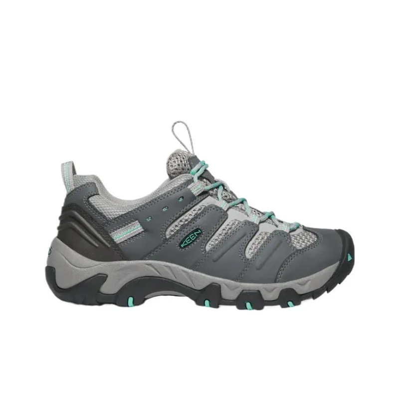 KEEN Koven Abrasion-Resistant Low-Top Hiking Shoes Women's Gray-1