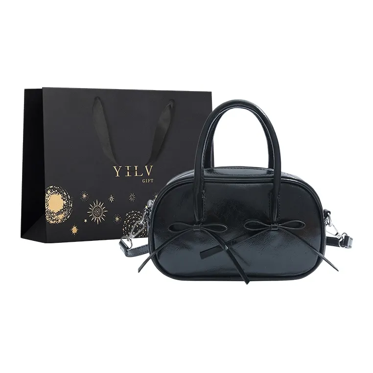 Yi Brigade PU Handbag Regular Women's White/Silver/Black/Red/Coffee/Brown-20