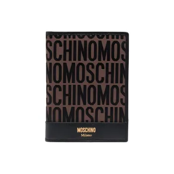 MOSCHINO Jacquard Logo Bi fold Wallet