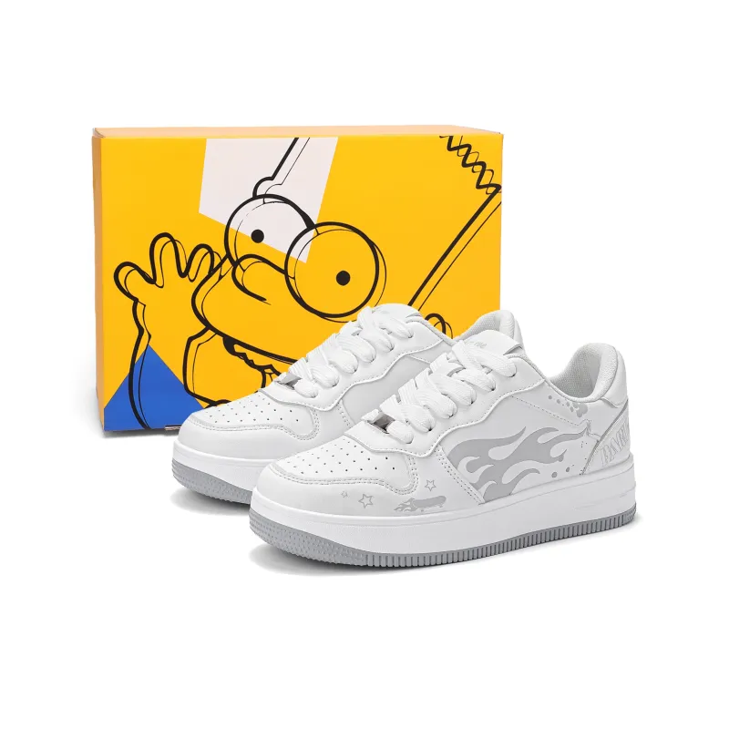 The Simpsons Low-Top Skateboard Shoes Unisex-0