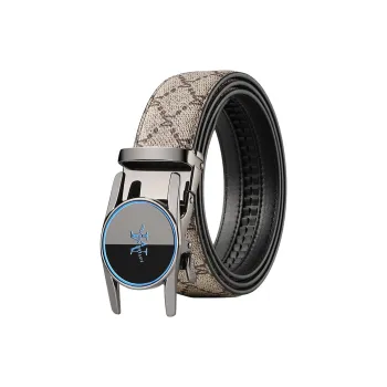 15 MINS Polyvinyl Chloride Leather Belts Men's Width 3.5cm