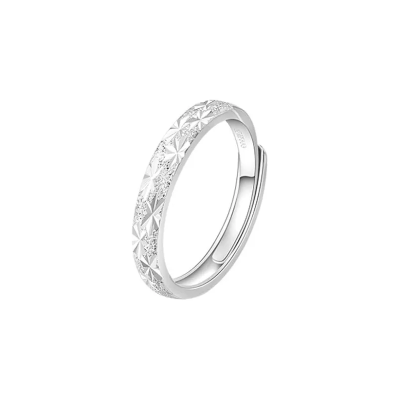 CHINA GOLD 999 Fine Silver Rings Unisex-4
