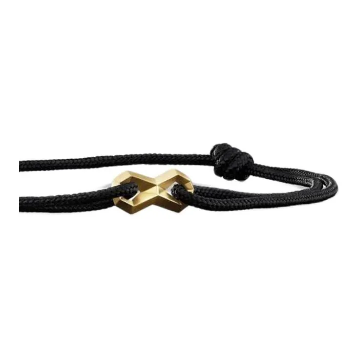 David Yurman 18kt Yellow Gold Infinity Link Cord Bracelet 9mm-1