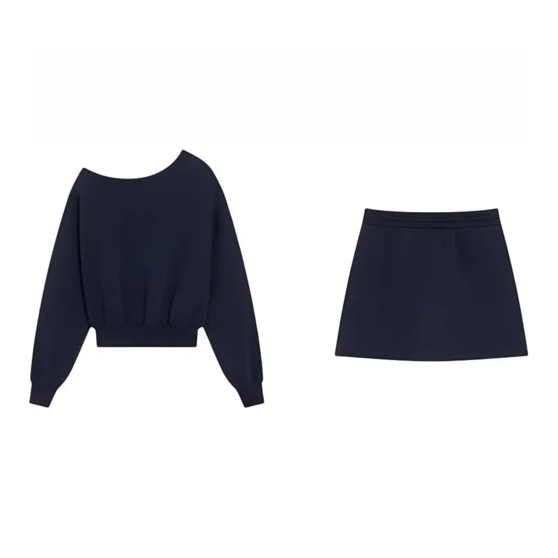 AHDO Two Piece Skirt Sets Women's-7