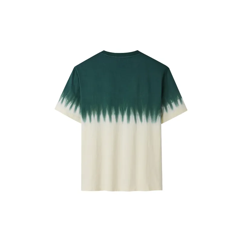 HLA T Shirts Men Dark Green Gradient A5-1