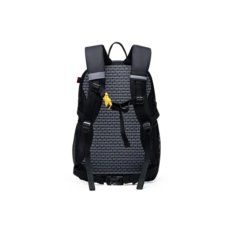 OIWAS Fabric Mountaineering Bag Backpack Regular Unisex Black/Dark Blue/Dark Gray-5