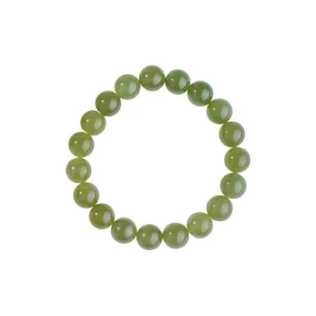 Bubble Scallops Hetian Jade Bracelets White Jade/Pale Greenish White Jade Unisex