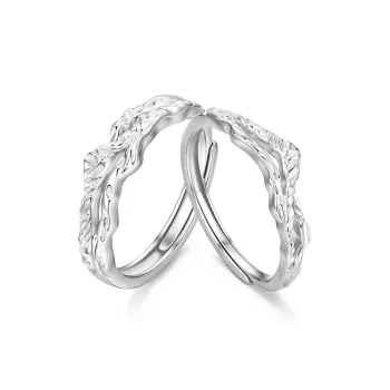 ZSY Silver 925 Ring Couple Rings Unisex