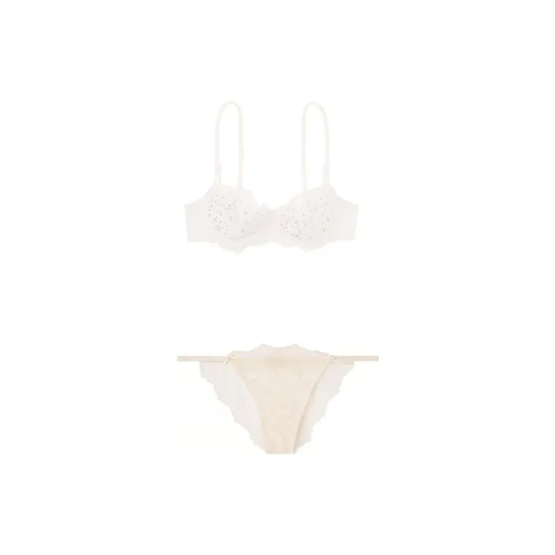 Victoria's Secret Underwear Set Women's White-0