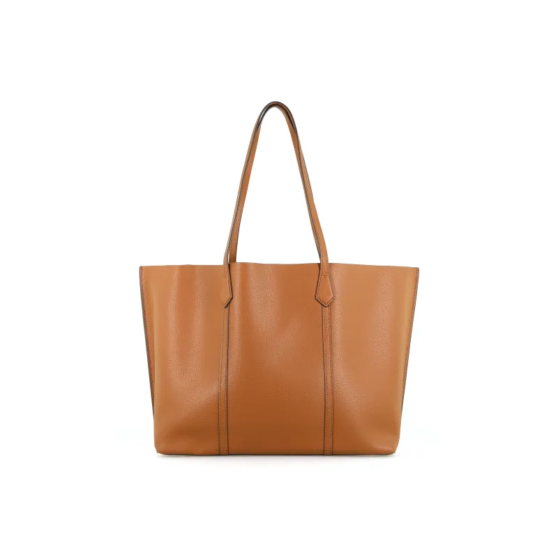 TORY BURCH Perry Triple Compartment Tote Light Umber-2