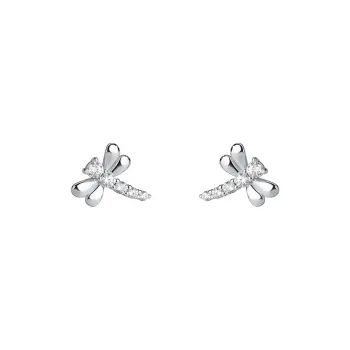 Happy Tide S925 Silver Stud Earrings Women's