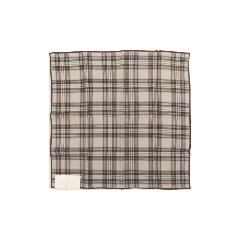 Brunello Cucinelli Plaid check Pocket Square-0