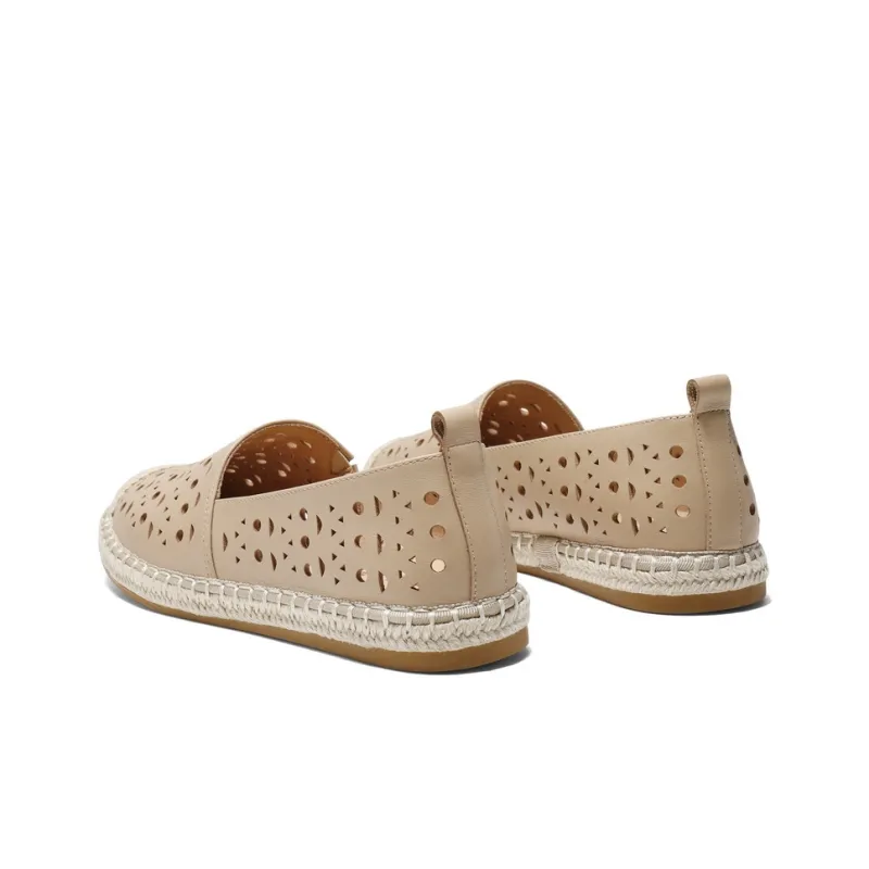 BELLE Espadrilles Women's Apricot/Ecru-3