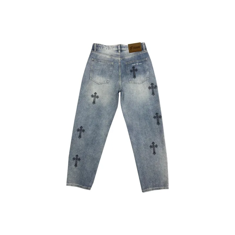 FCMM Summer Jeans Unisex Denim Blue-1